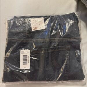 Lane Bryant Women’s Tighter Tummy  High Rise Straight Blue Jeans